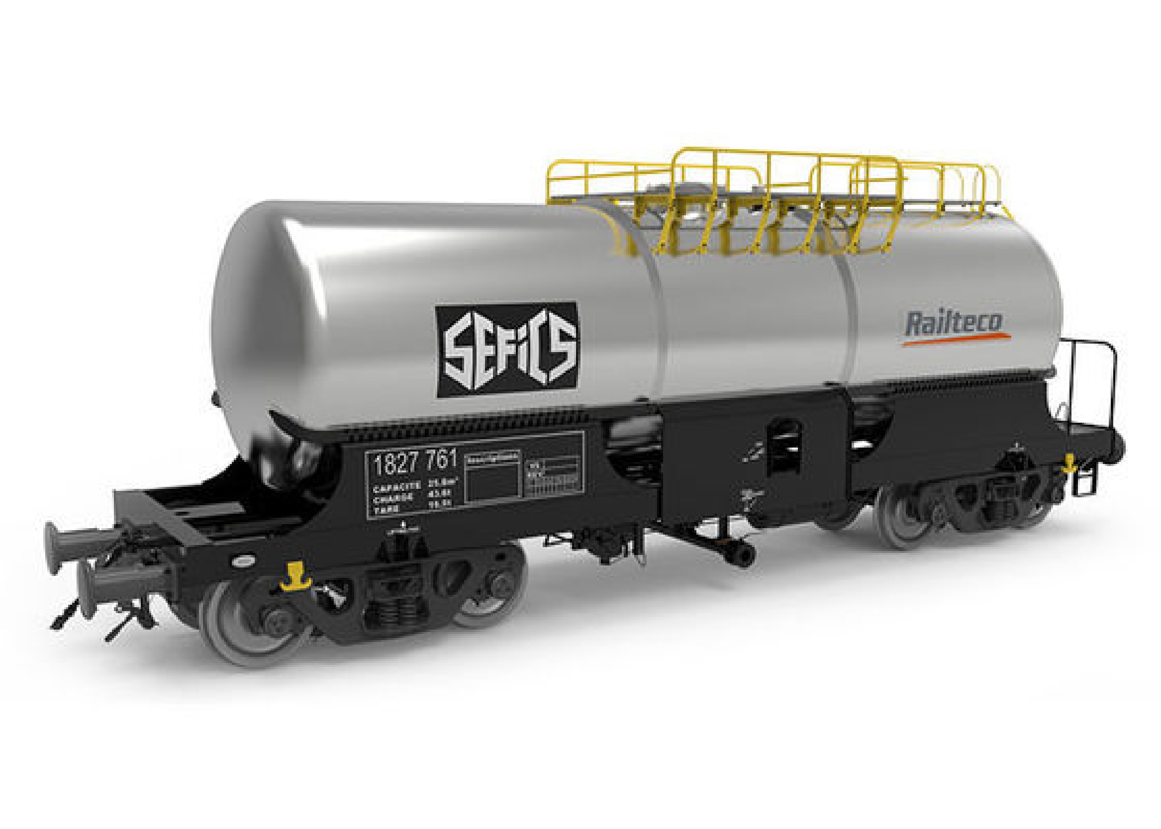 Railway Tank Wagon SEFICS Railteco